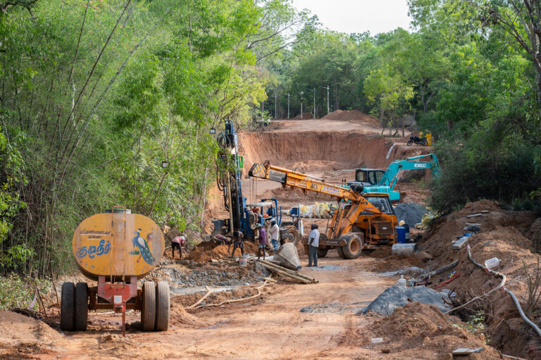 Ongoing destruction in Darkali Forest, June 2024