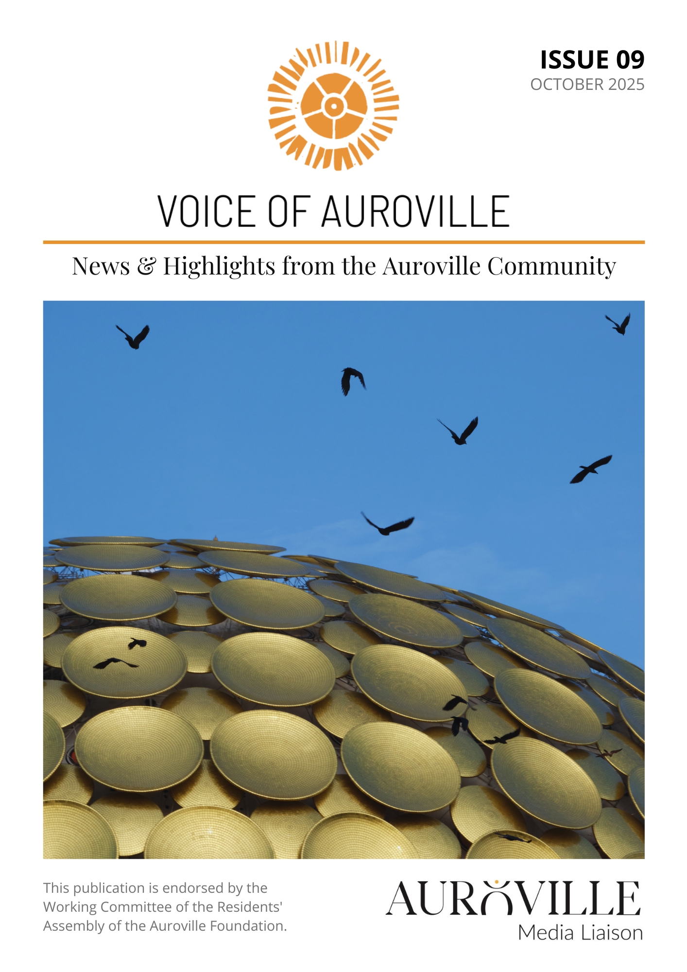 Voice of Auroville – Issue 09, October 2025