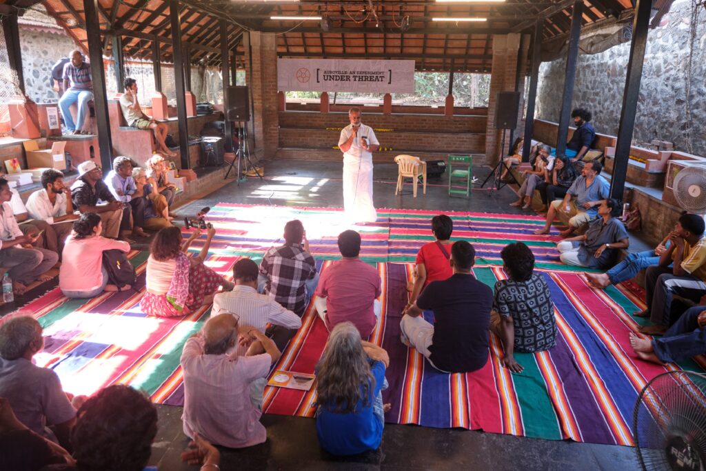"Auroville: An Experiment Under Threat" event in Spaces, Chennai, 6 June 2026
