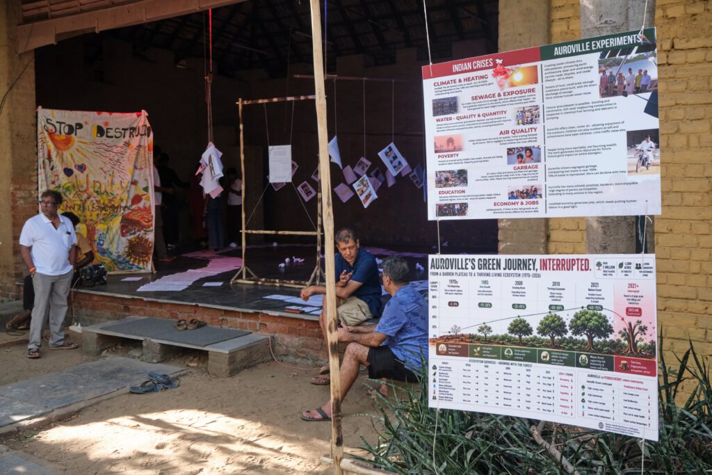 "Auroville: An Experiment Under Threat" event in Spaces, Chennai, 6 June 2026