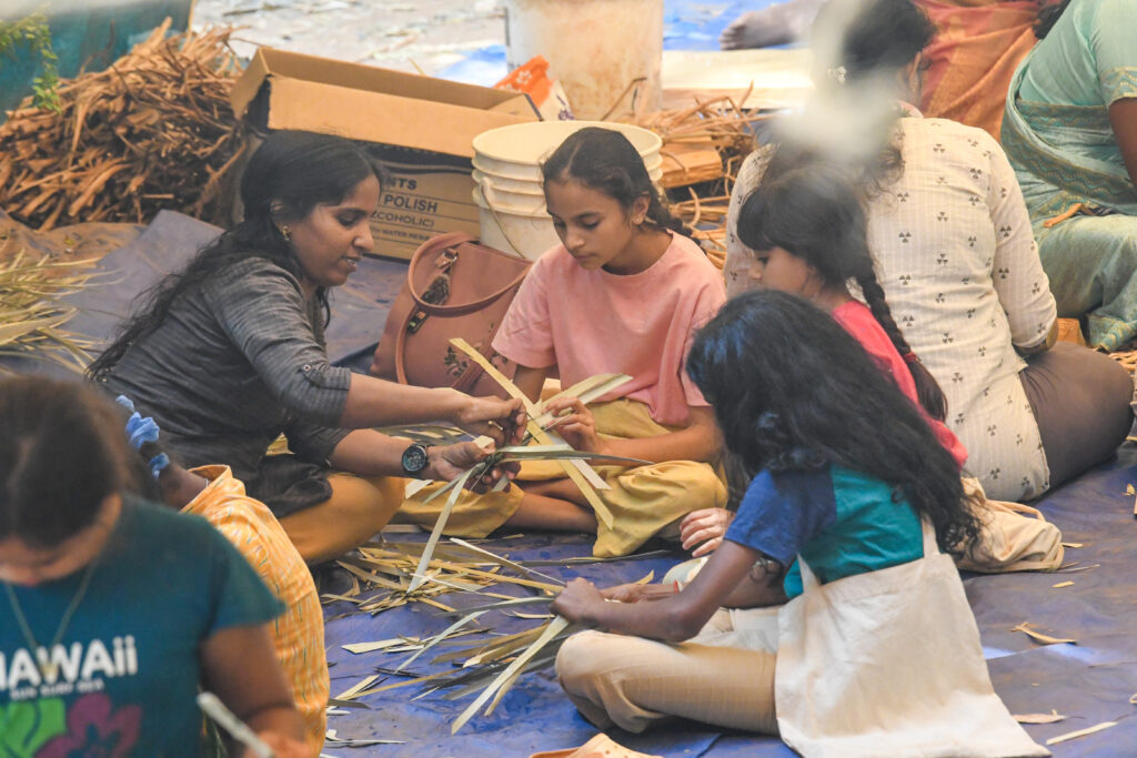 children working with crafts at the ECM 2026